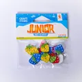 Dekoracje truskawki, mix kolorów - zestaw 15 szt.