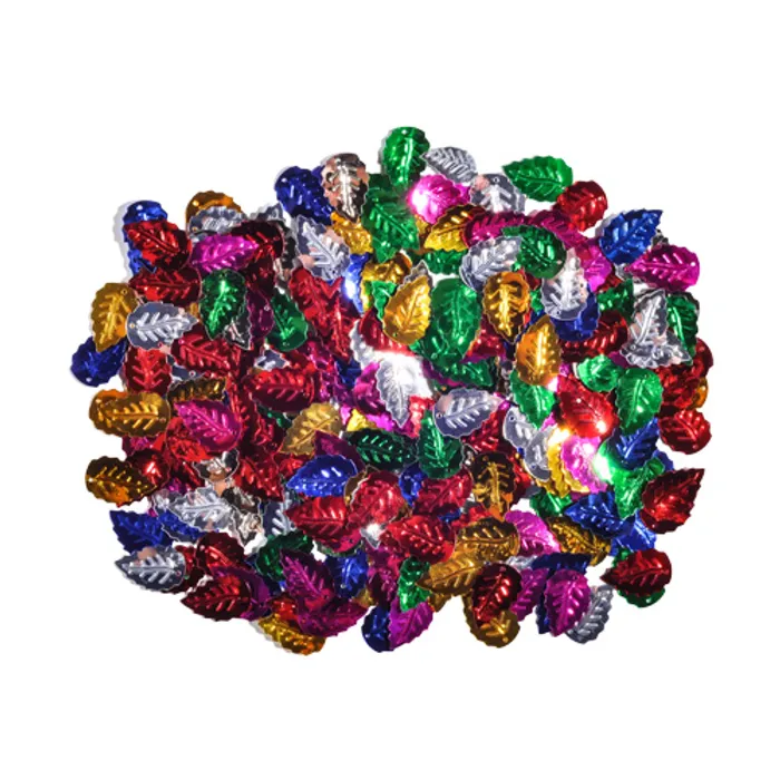 Główne zdjęcie produktu Dekorace listy mix barev 15x9 mm 14 g