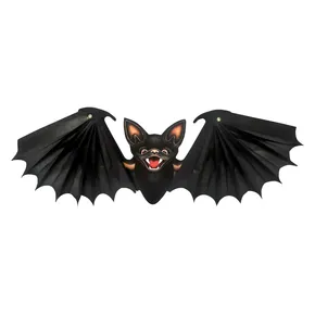 Dekoracja papierowa - Nietoperz 61x23 cm, Halloween