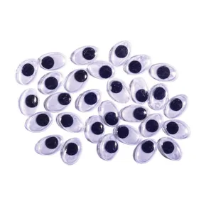 Ozdoby ruchome oczy 30 szt. 10 mm