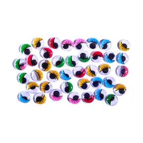 Ozdoba ruchome oczka mix kolorów 40 szt. 12 mm