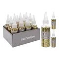 Dekoracyjne brokaty 40g - złote, mix
