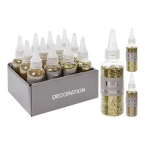 Dekoracyjne brokaty 40g - złote, mix