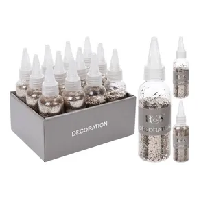 Dekoracyjne brokaty 40g - szampańskie, mix