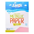 Następne zdjęcie produktu Papier dekoracyjny A4 10 szt. różowy metalik 250 g