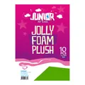 Plusz dekoracyjny A4 EVA 10 szt. Zielony o grubości 2,3 mm