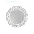 Następne zdjęcie produktu Serwetka dekoracyjna (PAP) okrągła biała średnica 24cm [100 szt]