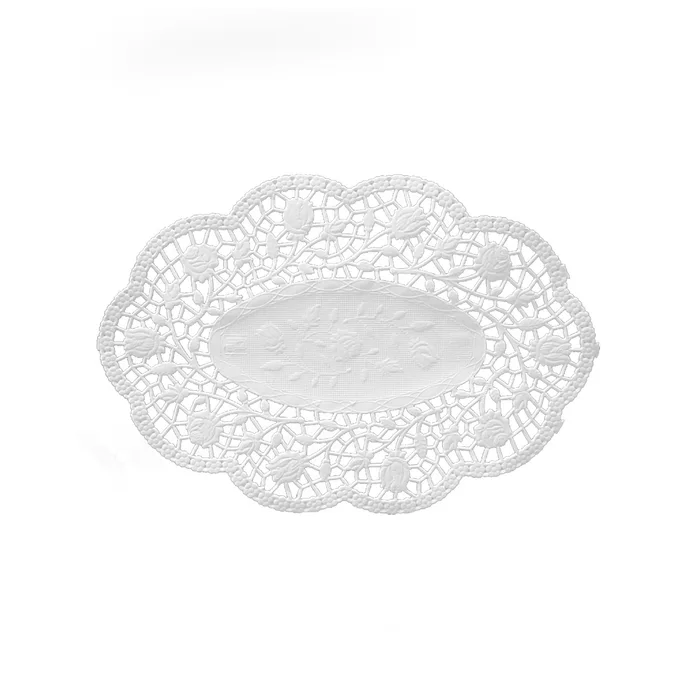 Główne zdjęcie produktu Dekorativní krajky oválné 26 x 18 cm [500 ks]
