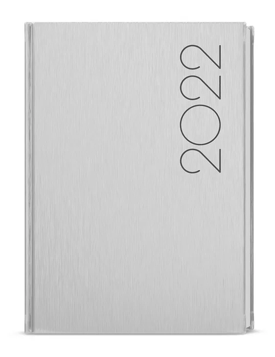 Główne zdjęcie produktu Denní diář - David - ForMen - A5 - Silver