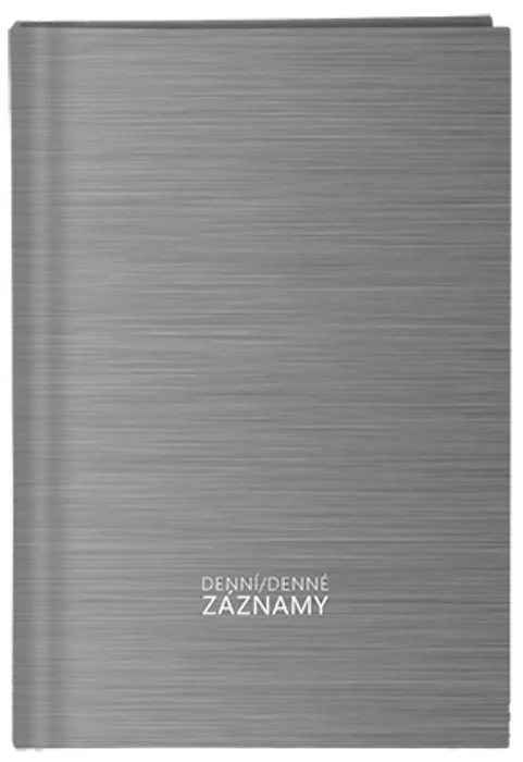 Główne zdjęcie produktu Denní záznamy - A4 - lamino - Šedý