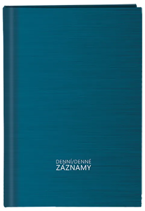 Główne zdjęcie produktu Denní záznamy - A4 - lamino - Tyrkys