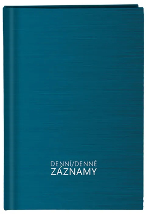 Główne zdjęcie produktu Denní záznamy - A5 - Tyrkys