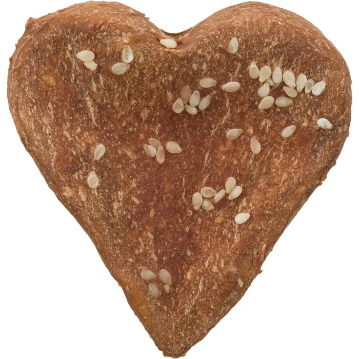 Główne zdjęcie produktu Denta Fun Chicken Love [1ks], srdce z buvolí kůže balené kuřecím masem 6cm, 25g