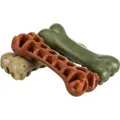 Następne zdjęcie produktu Denta Fun Veggie Honey Comb Bone, kość z wodorostami 8,5 cm, 28g