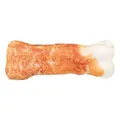 Następne zdjęcie produktu DENTAfun Biała kość bawola z mięsem kurczaka 11 cm, 2x60g