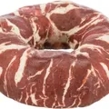 Następne zdjęcie produktu DentaFun pierścionki ze skóry bawolej z wołowiną, ok. 10 cm/ 110 g