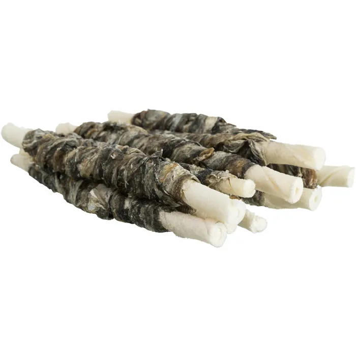 Główne zdjęcie produktu DENTAfun-tyčinka svázaná rybím masem 10ks, 12cm/75g