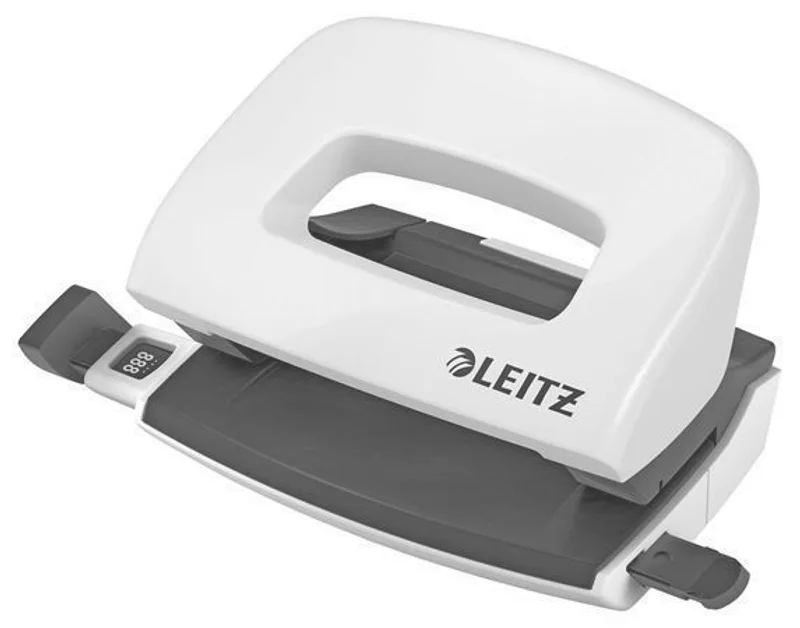 Główne zdjęcie produktu Děrovačka "Nexxt Wow 5060", bílá, 10 listů, kov, mini, LEITZ