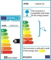 Lampa biurkowa, 11 W, ALBA Architect, chrom