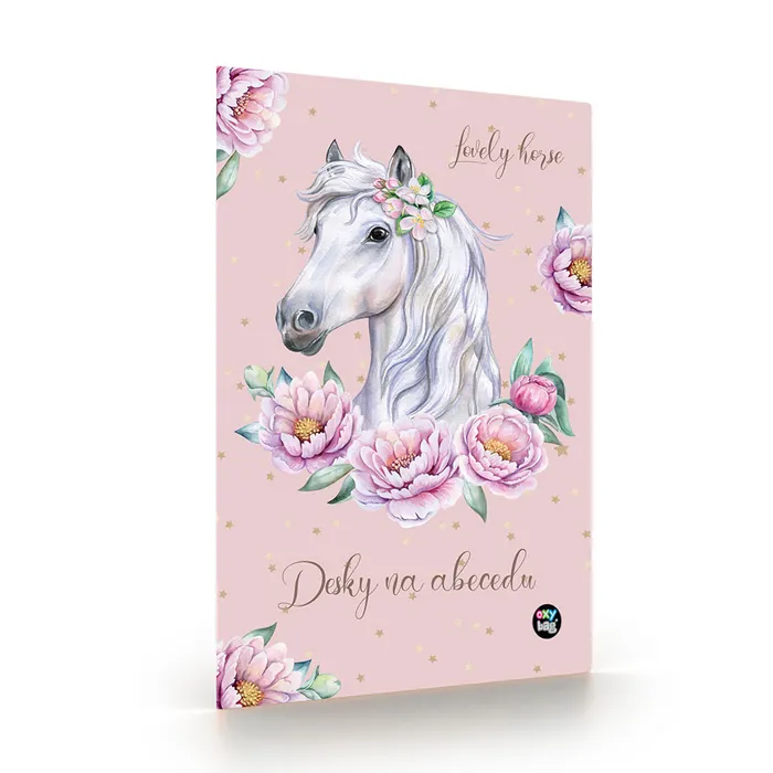 Główne zdjęcie produktu Desky na ABC kůň romantic