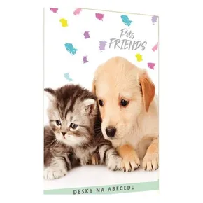 Desky na abecedu Pets Friends

