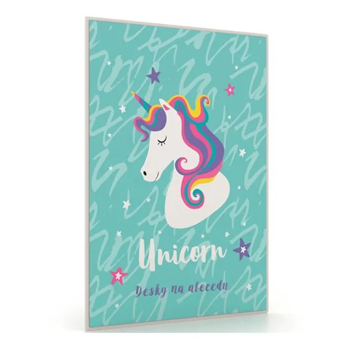 Główne zdjęcie produktu Desky na abecedu Unicorn Iconic