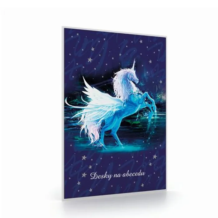 Główne zdjęcie produktu Desky na abecedu Unicorn