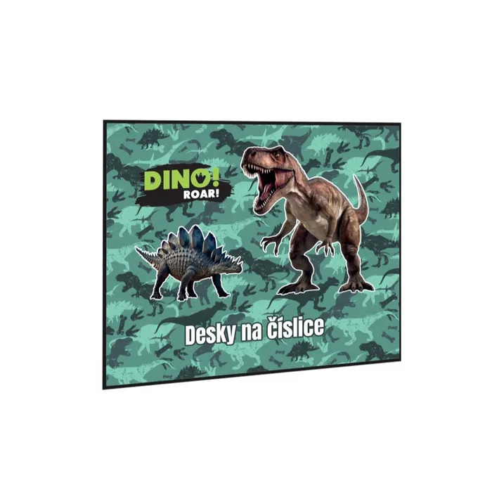 Główne zdjęcie produktu Desky na číslice Dino