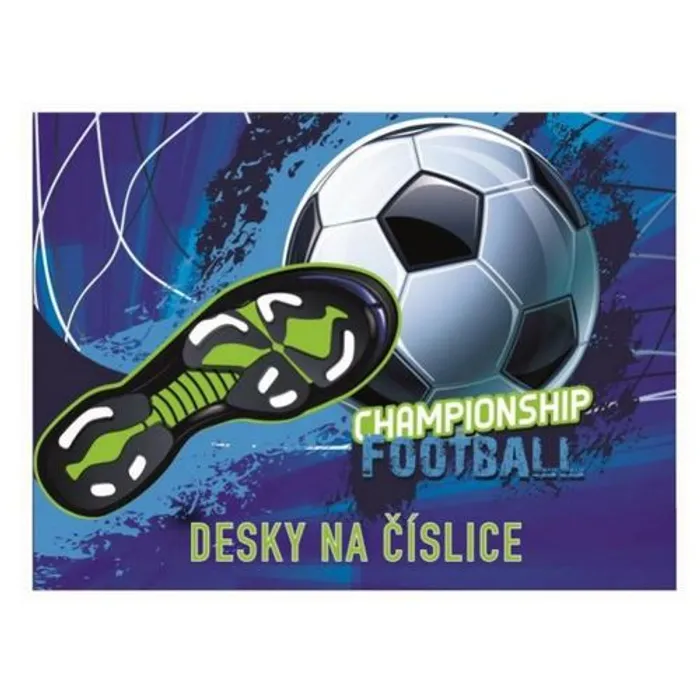 Główne zdjęcie produktu Desky na číslice Football Championship