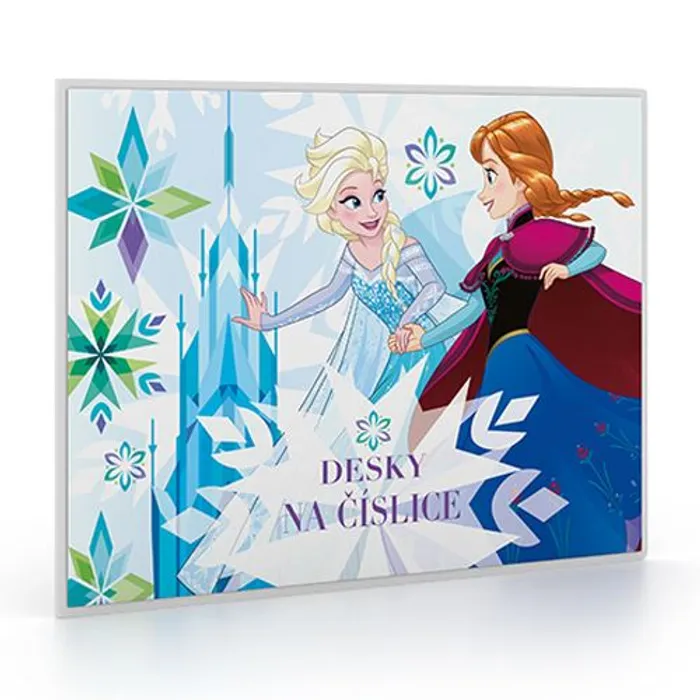 Główne zdjęcie produktu Desky na číslice Frozen světlé