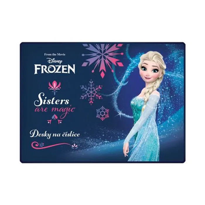 Główne zdjęcie produktu Desky na číslice Frozen/Ledové království