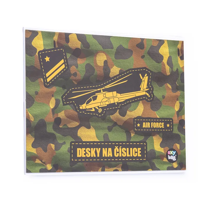 Główne zdjęcie produktu Desky na číslice Helikoptéra