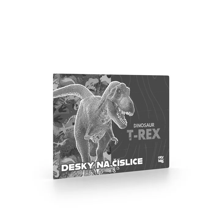 Główne zdjęcie produktu Desky na číslice Premium Dinosaurus
