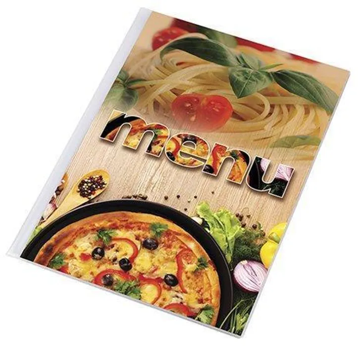 Główne zdjęcie produktu Desky na jídelní lístek "Pizza", motiv pizza-těstoviny, A4, PANTA PLAST