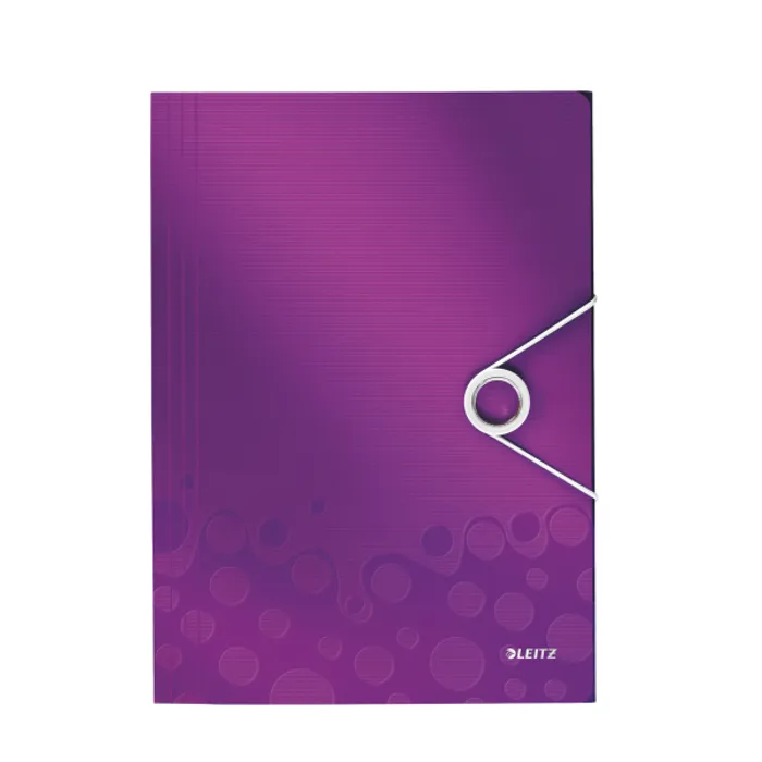 Główne zdjęcie produktu Desky na spisy Leitz WOW, PP, purpurová