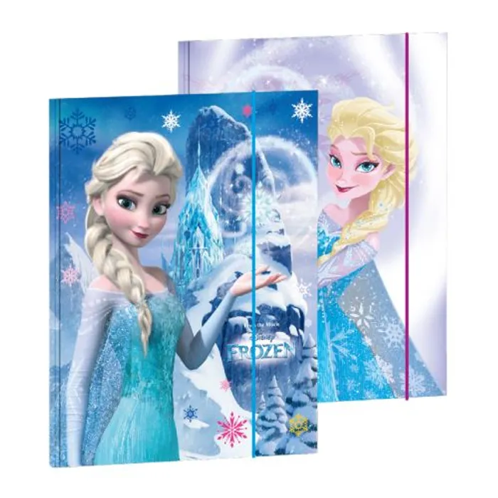 Główne zdjęcie produktu Desky s gumičkou A4 3D Frozen mix