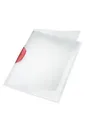 Talerze z klipsem Leitz ColorClip Magic, czerwony