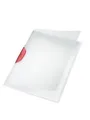 Talerze z klipsem Leitz ColorClip Magic, czerwony