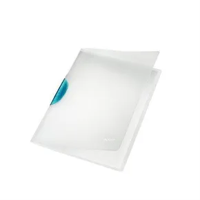 Talerze z klipsem Leitz ColorClip Magic, jasnoniebieski