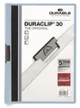 Płyty z szybkim spoiwem „DURACLIP® 30”, niebieska, z klipsem, A4, DURABLE