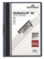 Tablice szybkiego bindowania „DURACLIP® 30”, granatowe, z klipsem, A4, DURABLE