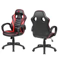 Dětská herní židle Red Fighter C6, černo-červená, 5-PACK