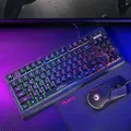 Gamingowy dziecięcy fotel Red Fighter C6, czarno-czerwona, + zestaw 3 w 1 CM310 PROMO