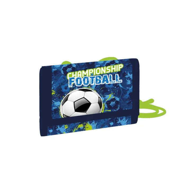 Główne zdjęcie produktu Dětská textilní peněženka fotbal 2