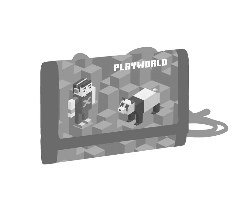 Główne zdjęcie produktu Dětská textilní peněženka Playworld