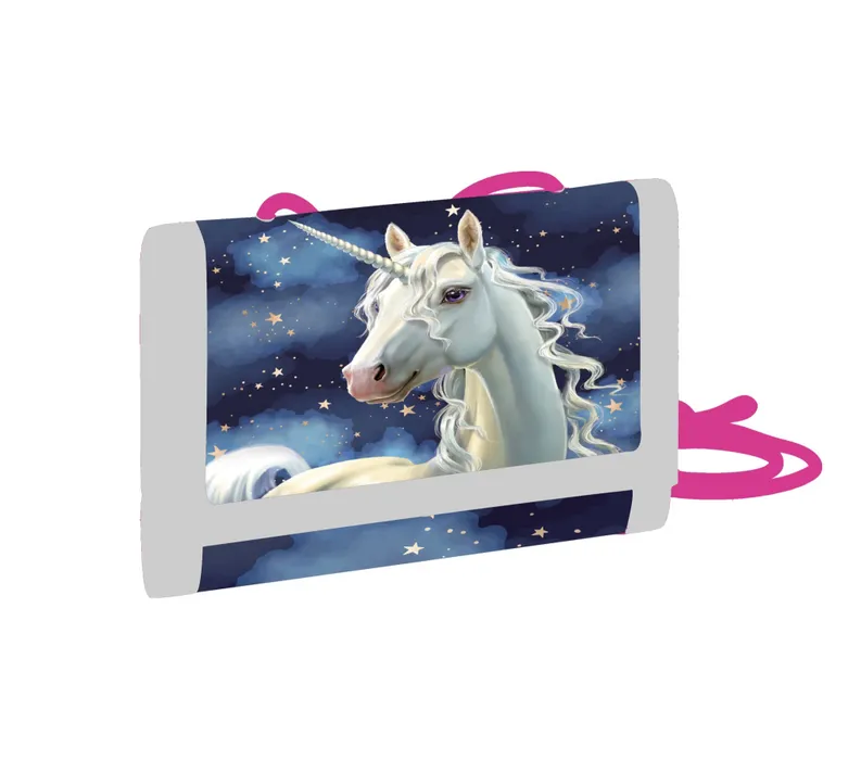 Główne zdjęcie produktu Dětská textilní peněženka Unicorn 1