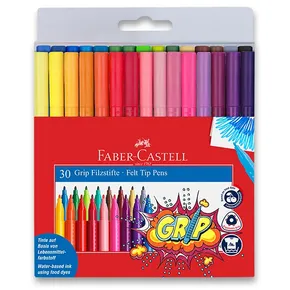 Markery dziecięce Faber-Castell 155335 Grip 30 kolorów