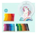 Markery dla dzieci Faber-Castell 155544 Łącznik Śnieżna kula Jednorożec, 33 szt.