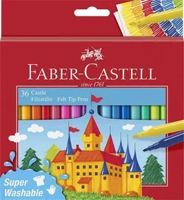 Markery dla dzieci Faber-Castell Castle 36 kolorów