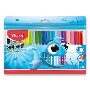 Markery Maped Color'Peps Ocean dla dzieci, 24 kolory